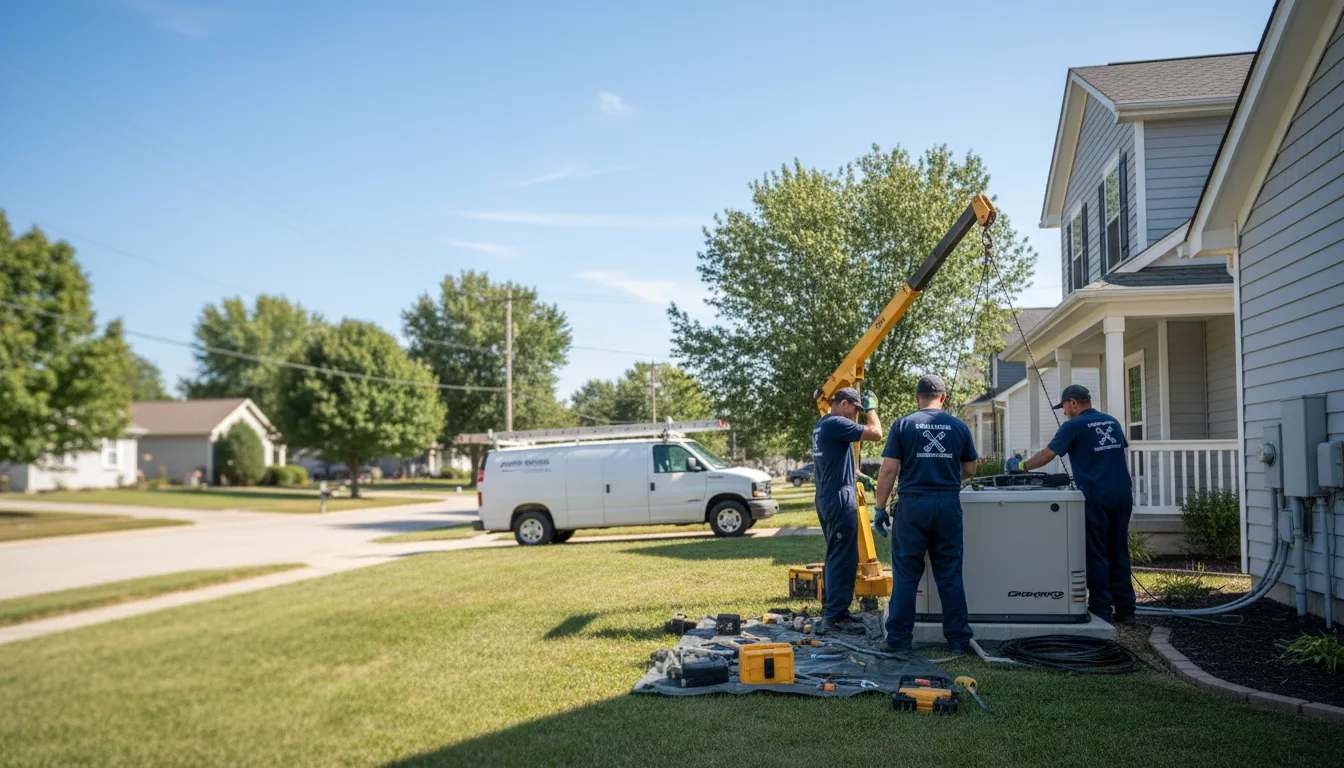 Generator Installation in Pineville, NC near me